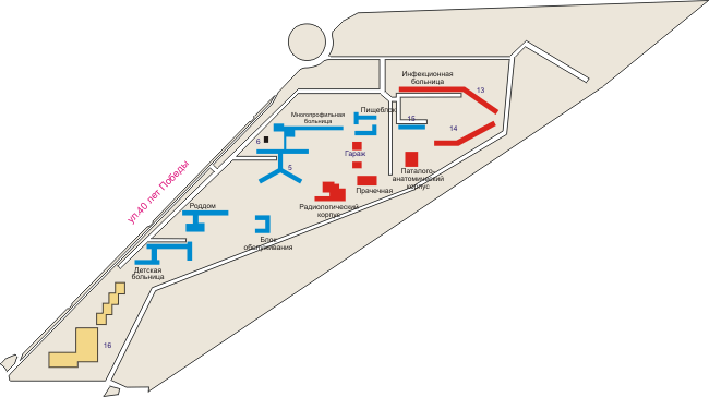 Медгородок тольятти карта корпусов